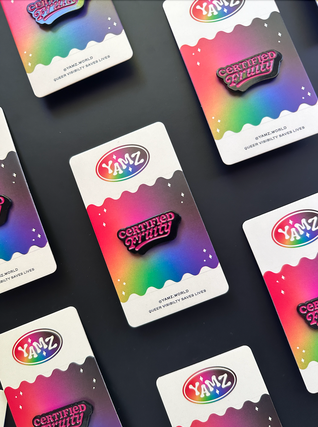 Certified Fruity Enamel Pin