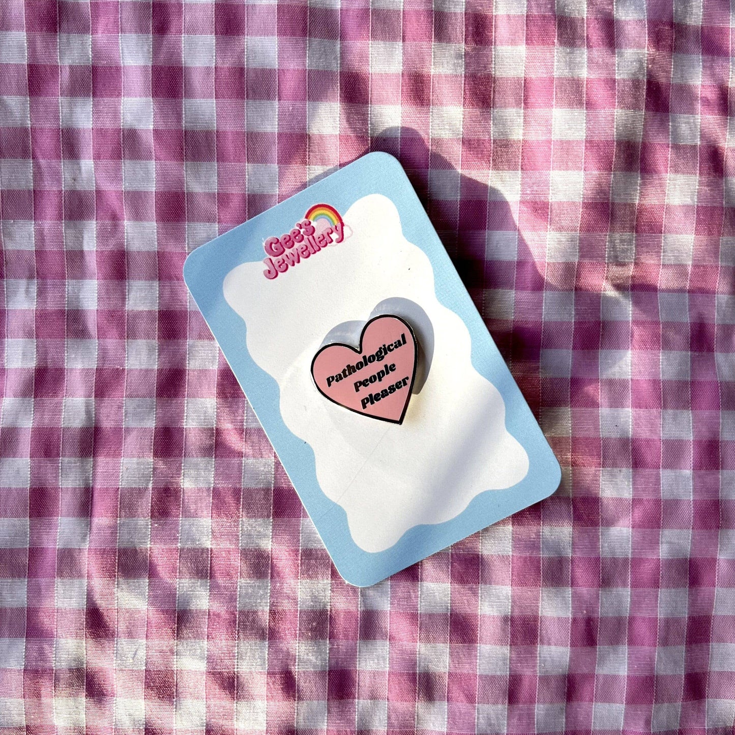Pathological People Pleaser Enamel Pin Badge