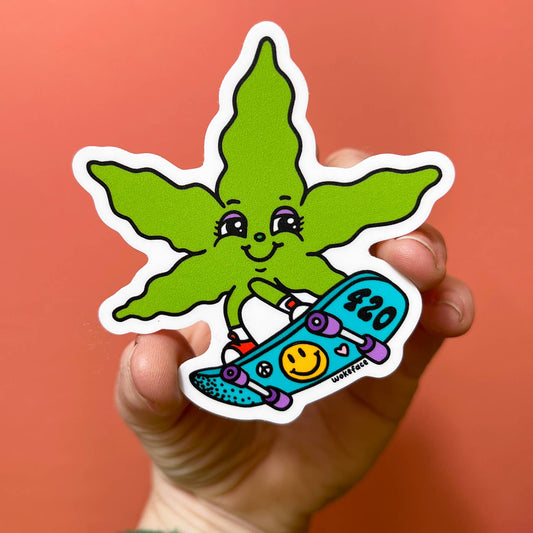 Sticker - Tokeface Skater