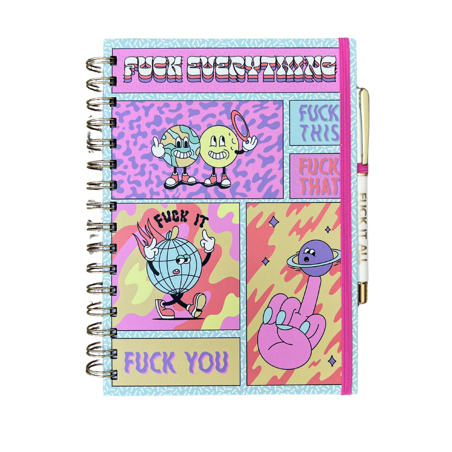 Fuck Everything Journal (funny gift, notebook)