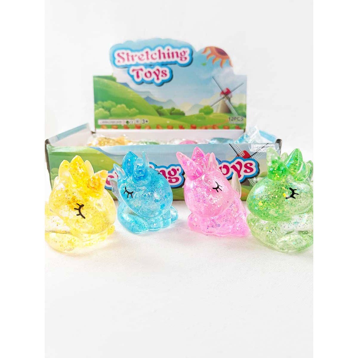 Maltose Glitter Unicorn Squishy Toy