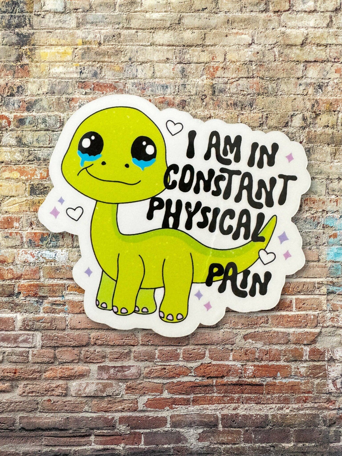 I'm In Constant Physical Pain Vinyl Sticker