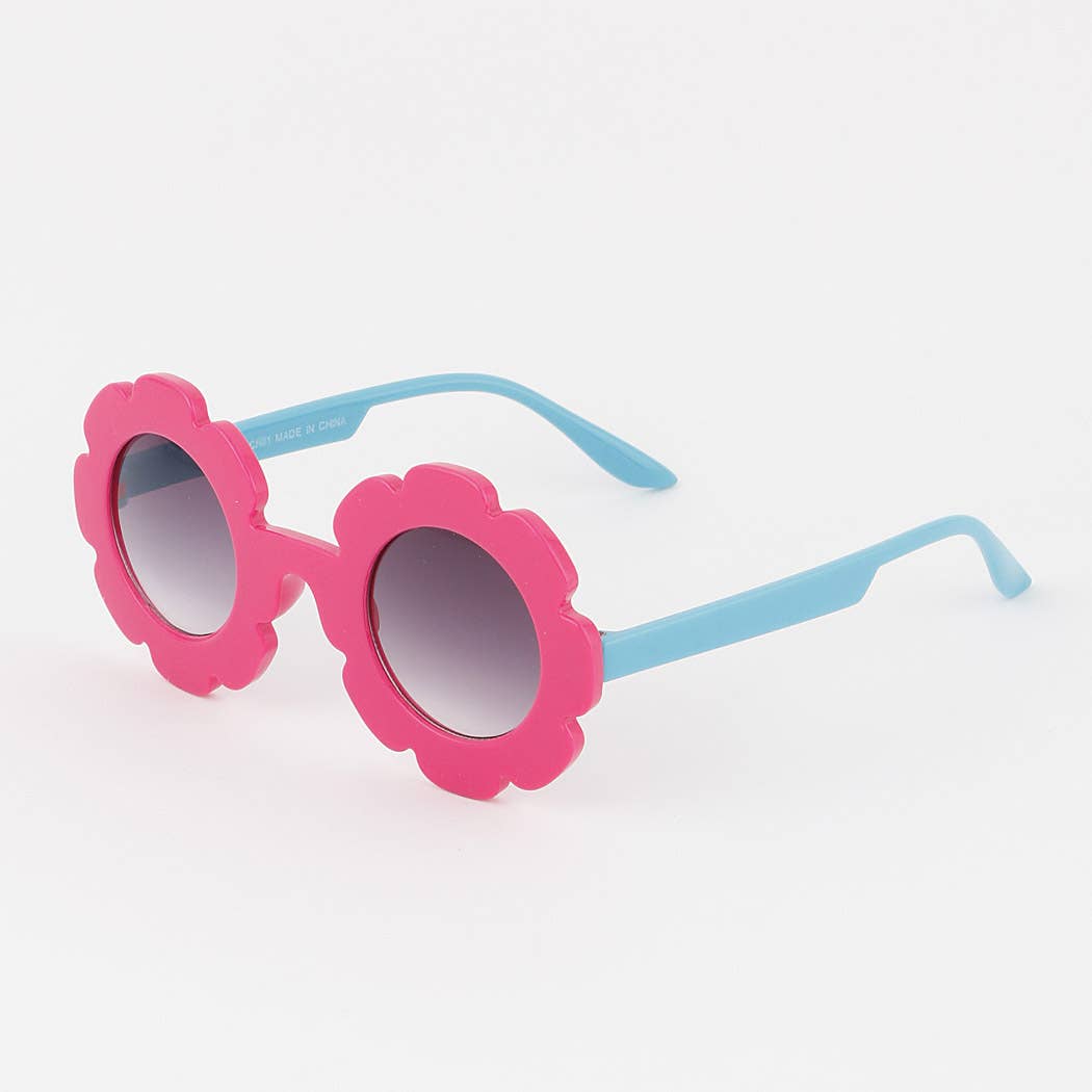 Kids Cute Flower Sunglasses