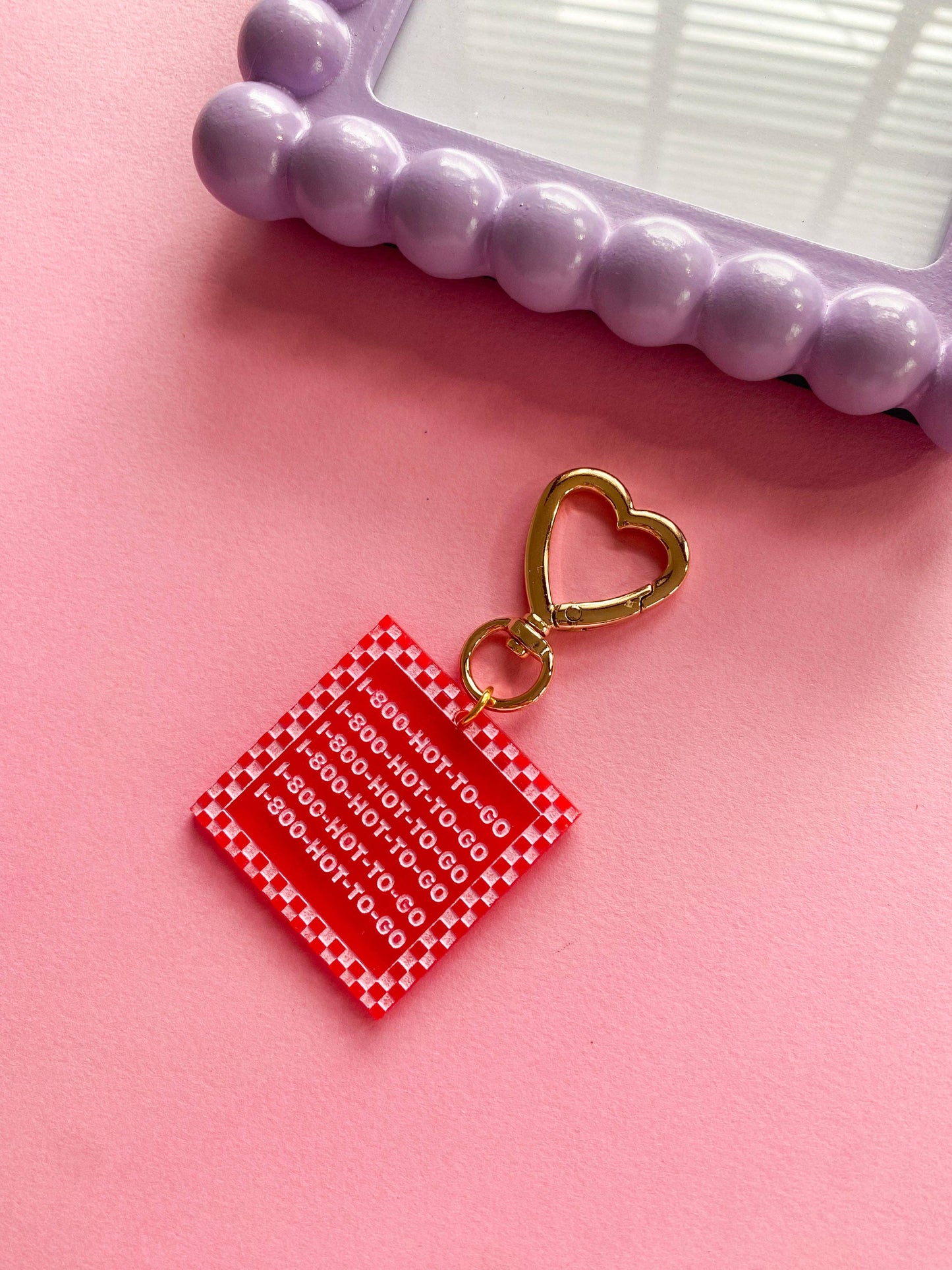 Hot To Go Keychain
