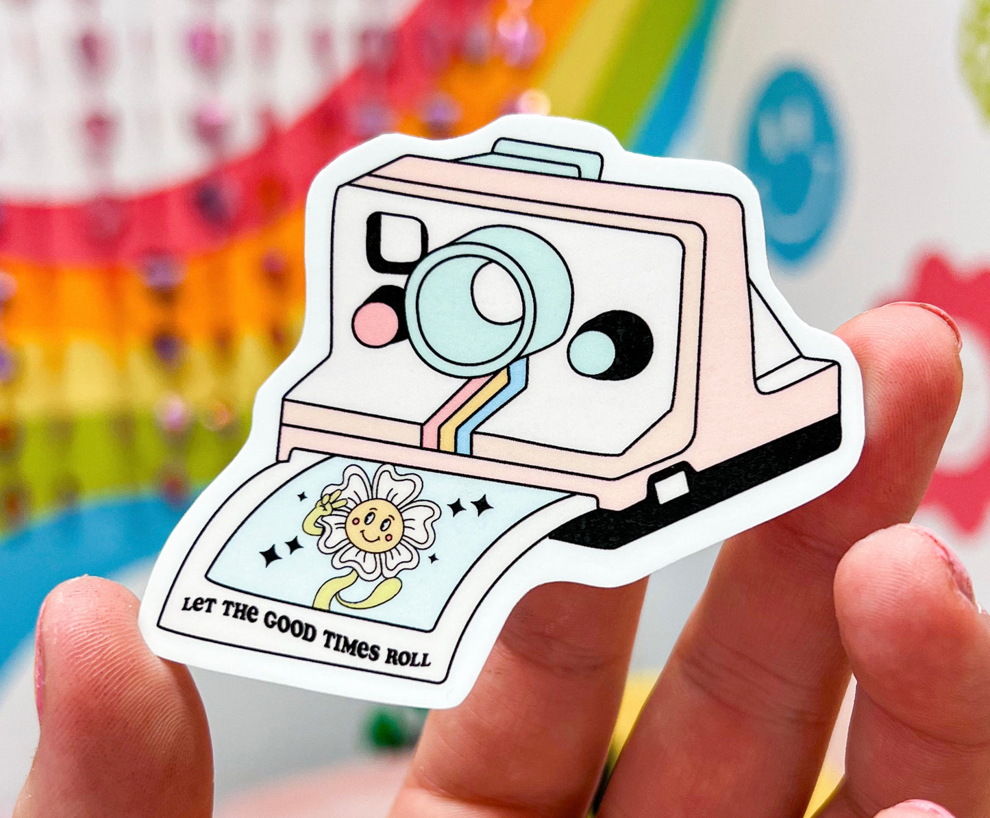 Let The Good Times Roll Sticker