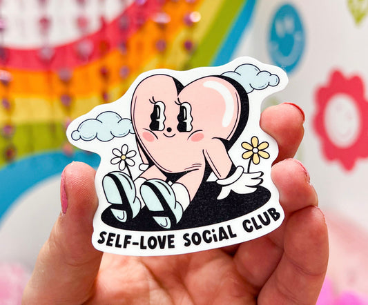 Self-Love Social Club Sticker