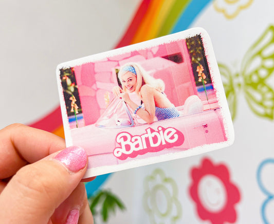 Barbie Poster Sticker