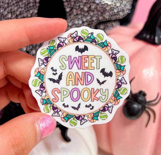 Sweet And Spooky Sticker
