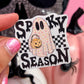 Spooky Season Groovy Ghost Sticker