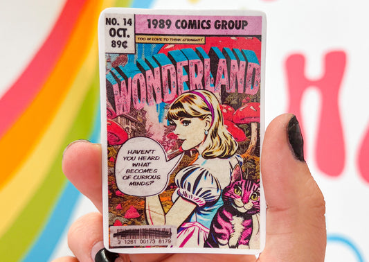 1989 Comics Wonderland Sticker