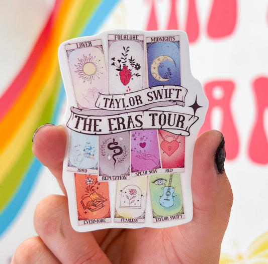 The Eras Tarot Cards Sticker