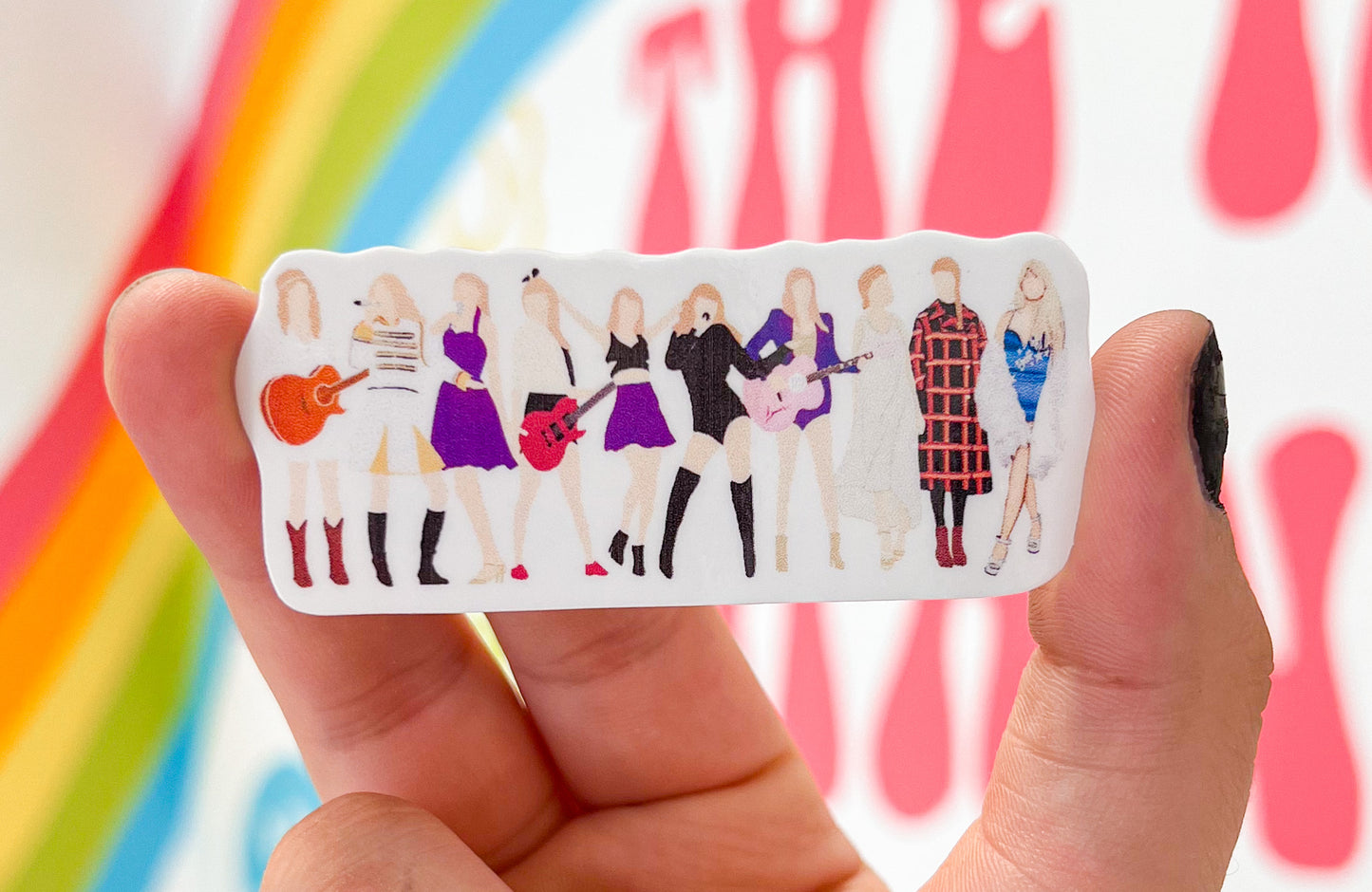 Taylor Swift Icons Sticker