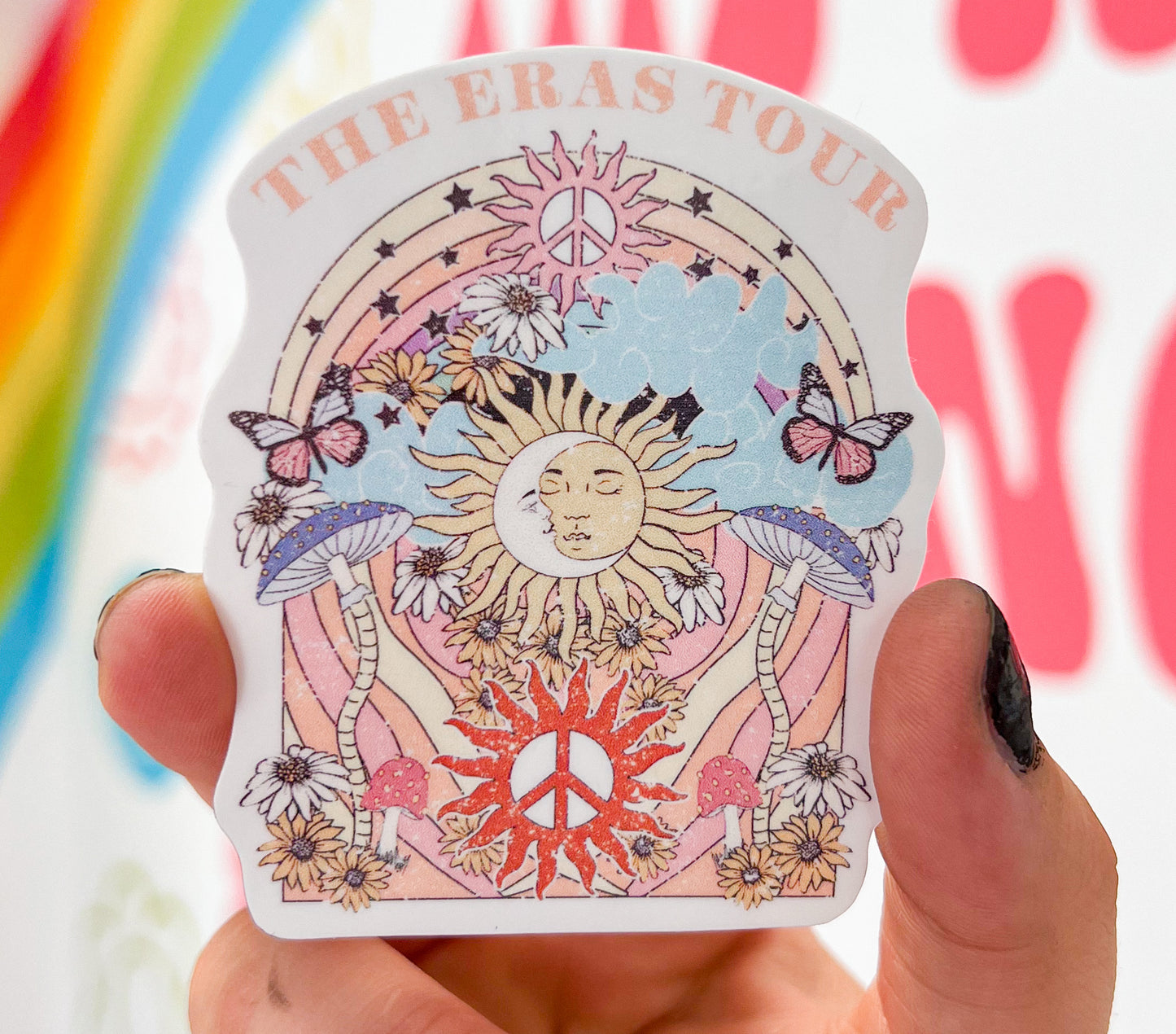 The Eras Tour Groovy Sticker