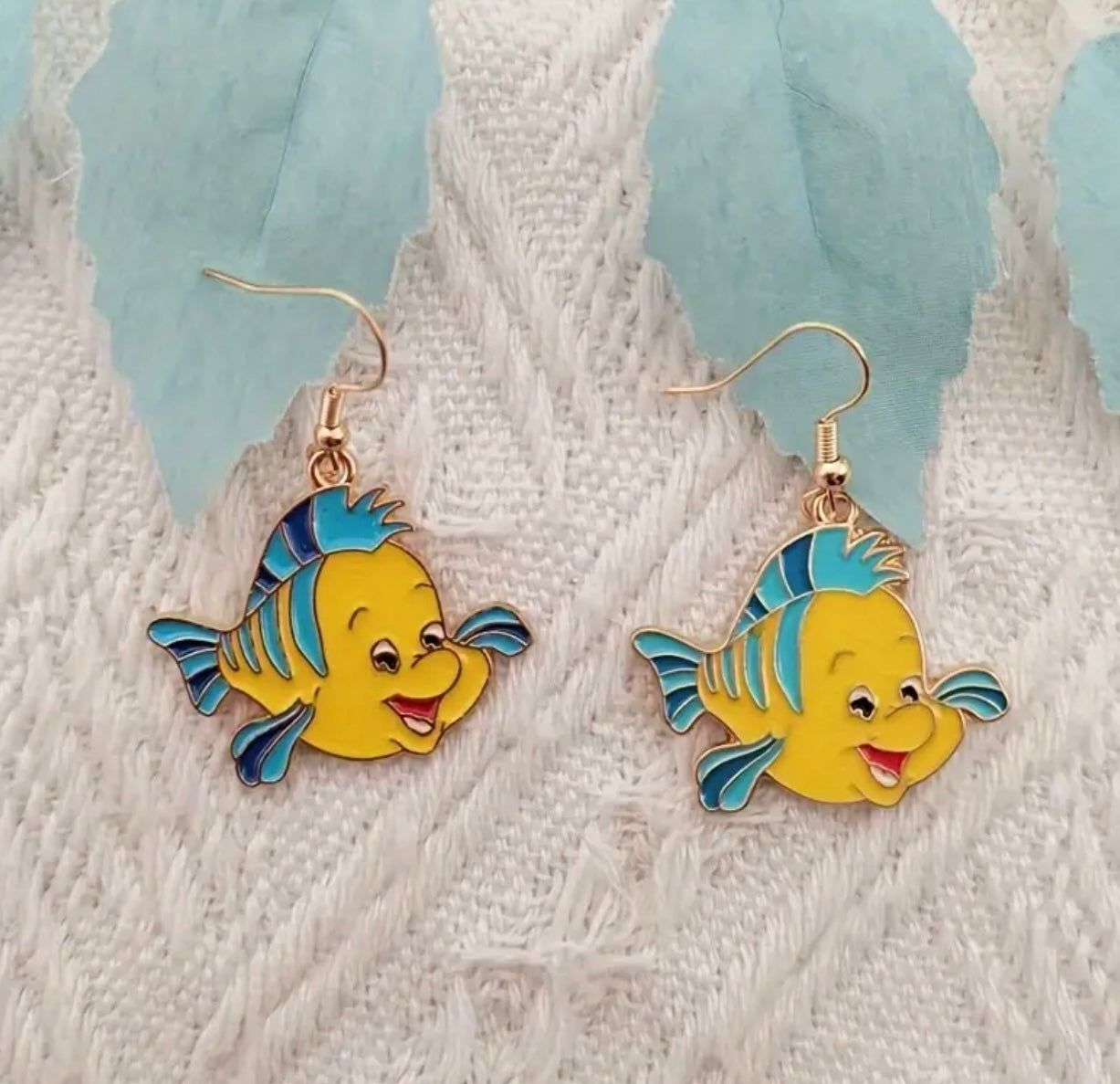 Flounder Earrings