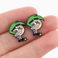 Cosmo Fairly OddParents Stud Earrings