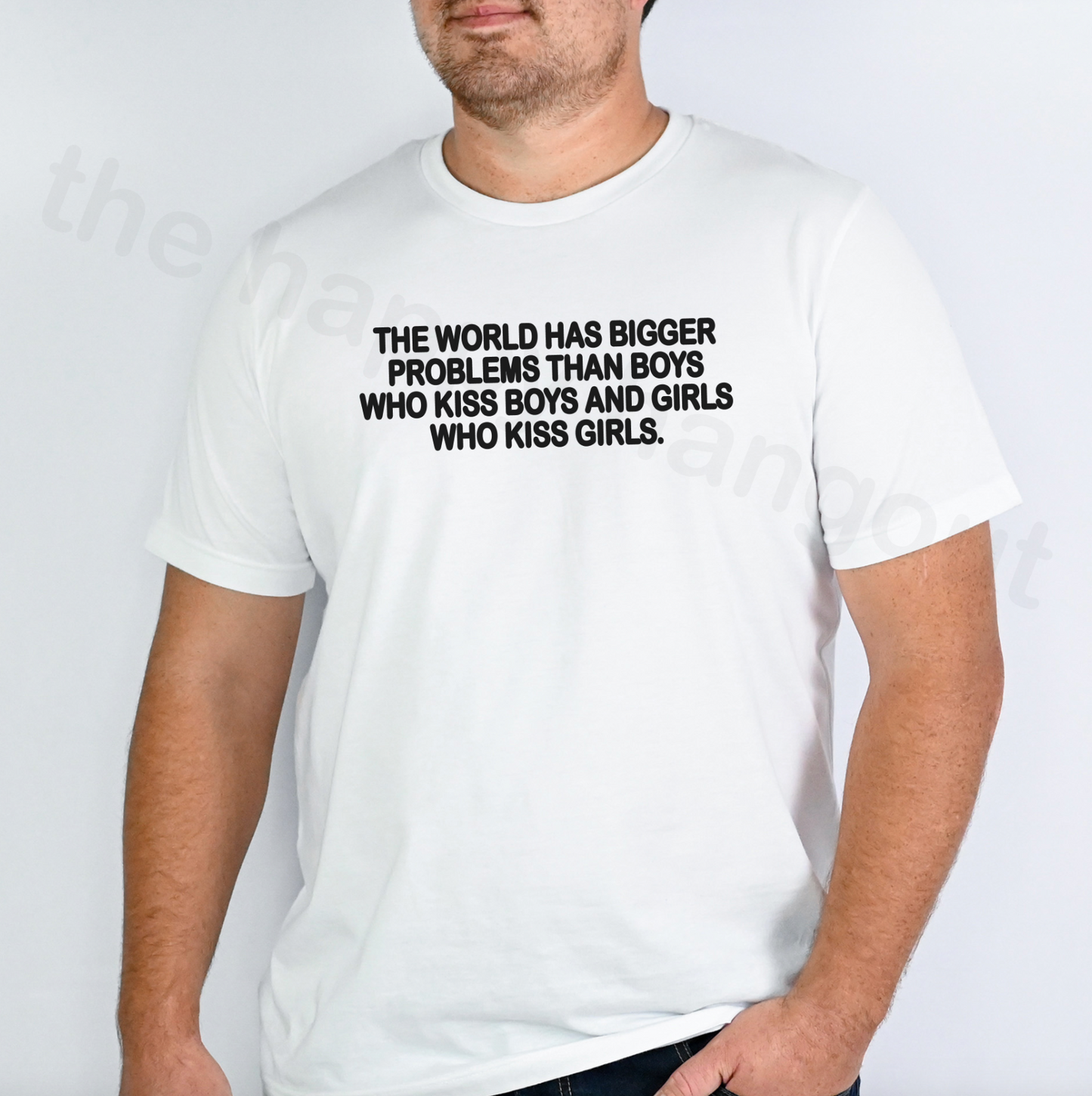Bigger Problems Tshirt - White