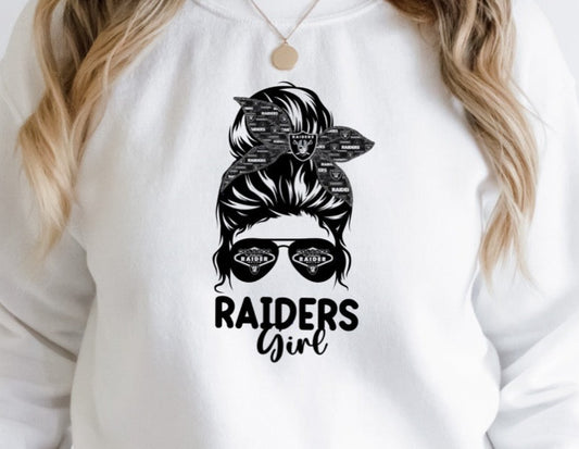 Raiders Girl Crewneck