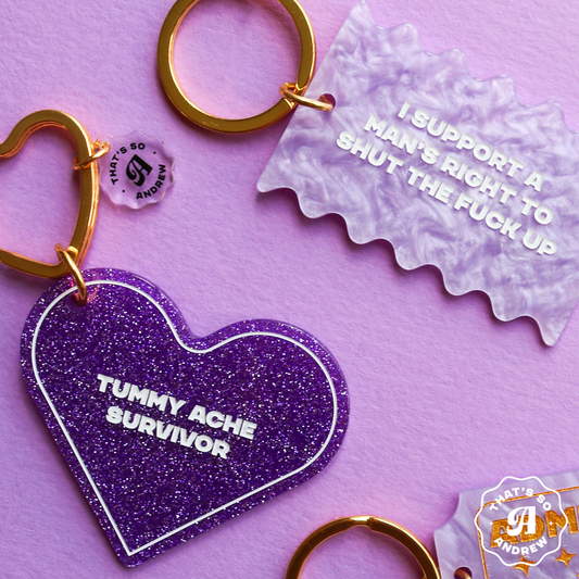 Sweet Treat O'Clock - Funny Motel Keychain