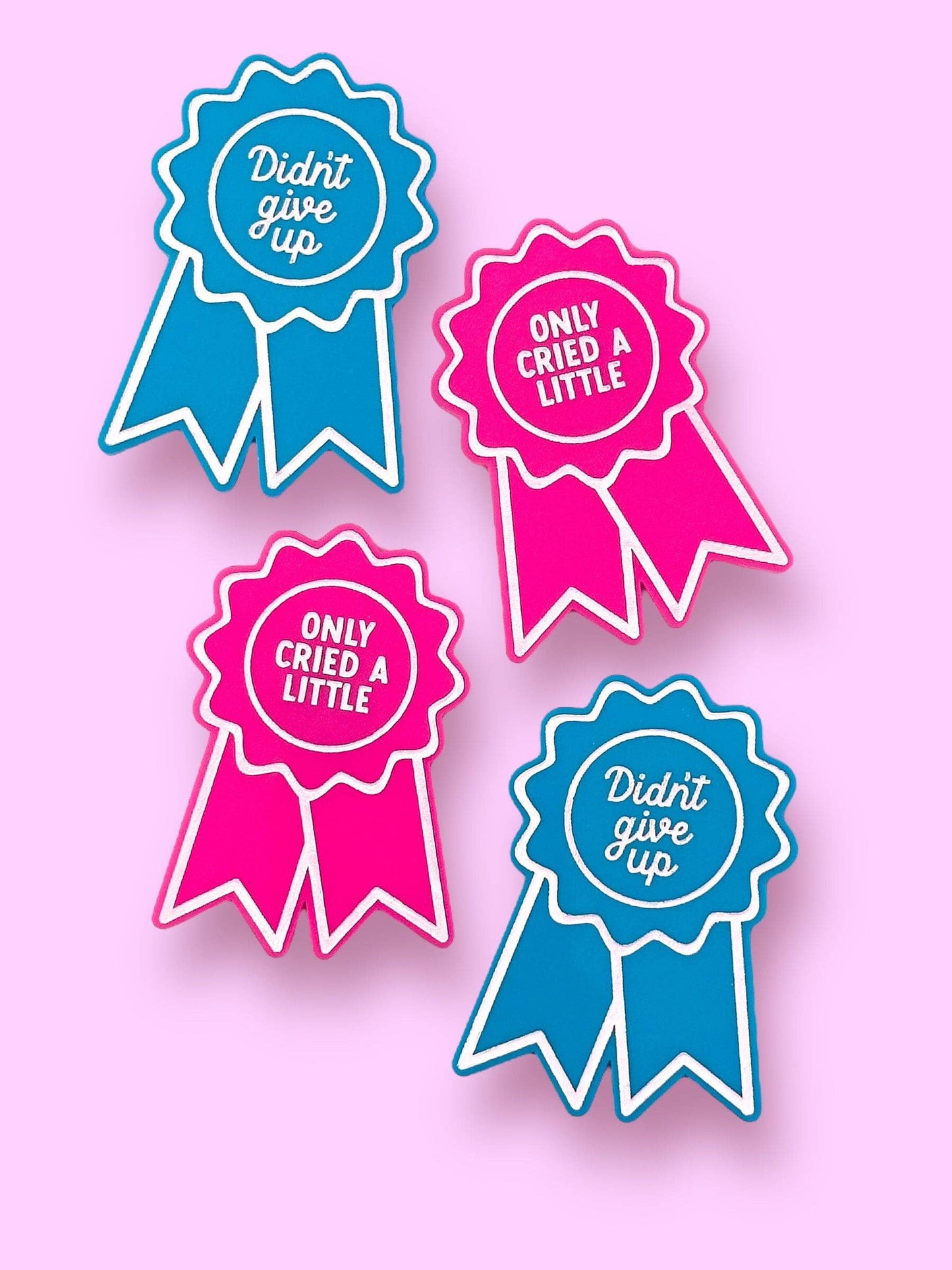 Didn't Give Up / Only Cried a Little Ribbon Magnets