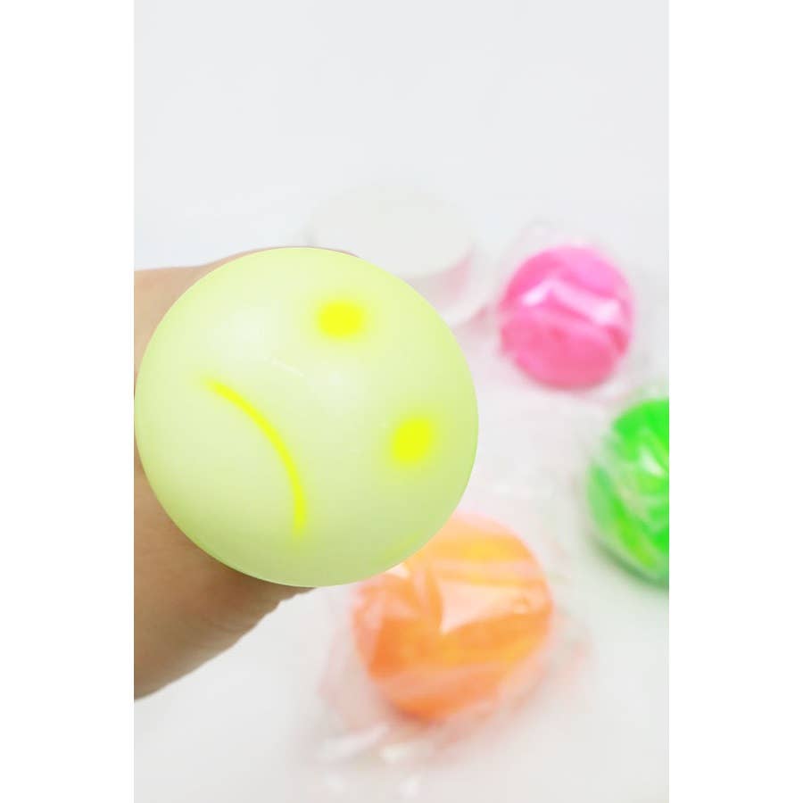 Squishy Hidden Face Bead Ball