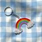 Rainbow Keychain - Handmade