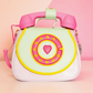 Mint and Pink Rotary Phone Handbag - Functional