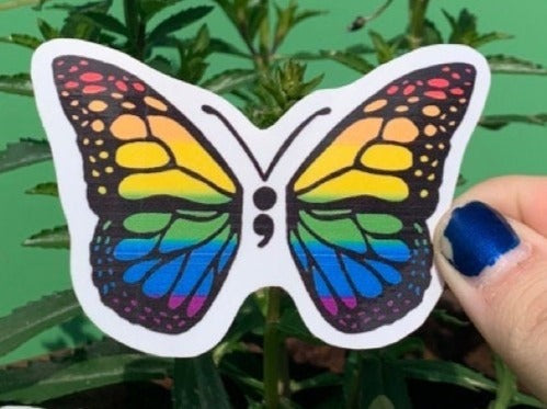 LGBTQ Butterfly - Pride Sticker