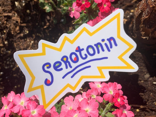 Serotonin Sticker - Pop Culture Inspired