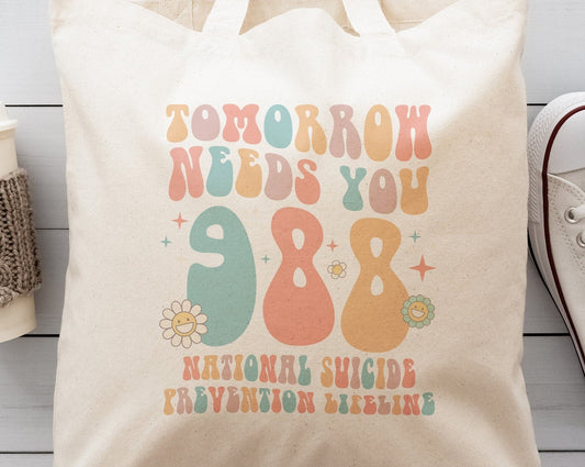 Suicide Prevention Tote Bag