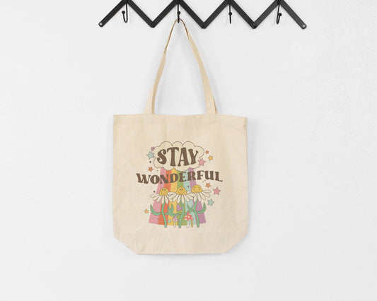 Stay Wonderful Tote Bag