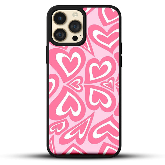 Wavy Hearts Phone Case