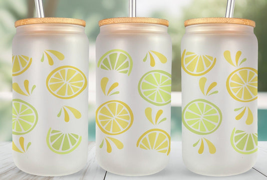 Lemons And Limes Glass - 16 oz. Glass