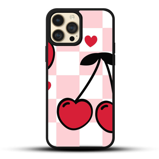 Cherry Hearts Phone Case