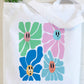 Groovy Flower Tote Bag