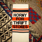 Horny For Thrift Stores Gym Crew Socks
