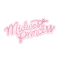 Midwest Princess Coquette Bow Vinyl Sticker