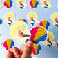Pansexual Mermaid LGBTQIA+ Sticker Pack