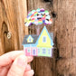 PRIDE Balloon House Sticker