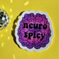 Neuro Spicy sticker adhd