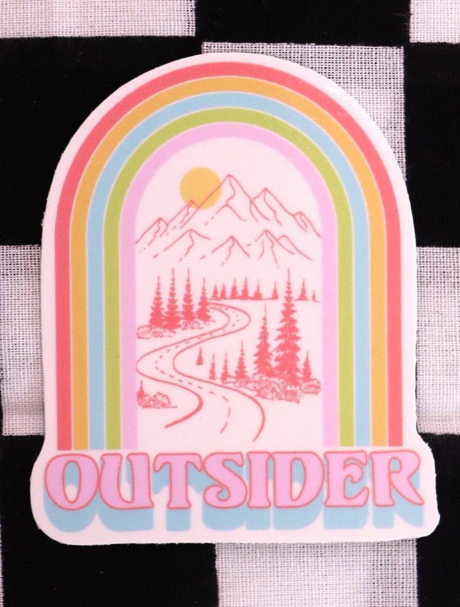 "Outsider" Sticker