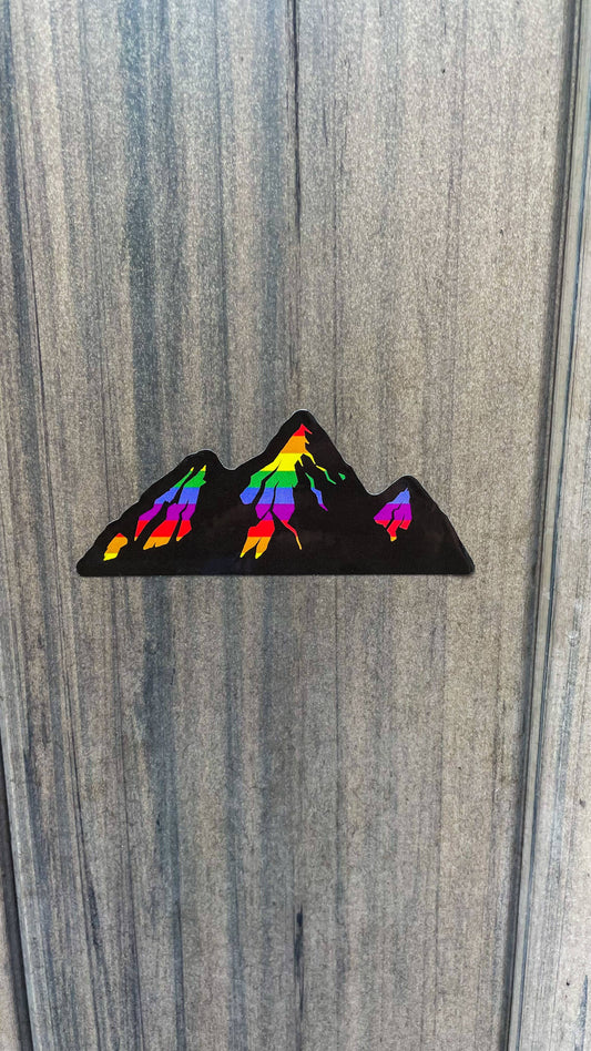 Rainbow Mountain LGBTQ+ Sticker