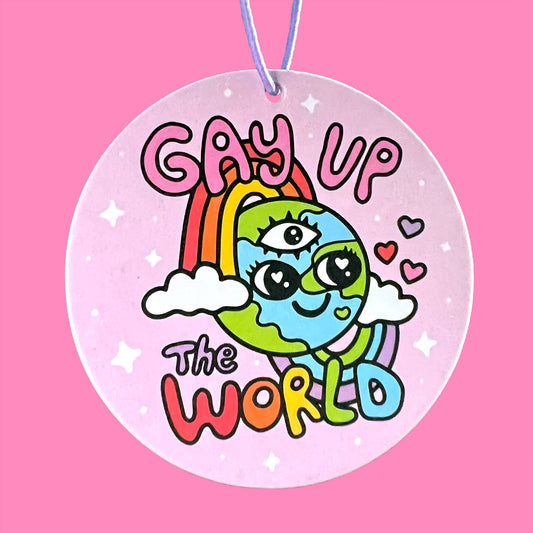 Air Freshener - Gay Up the World