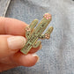 Grow Your Own Way Cactus Enamel Pin