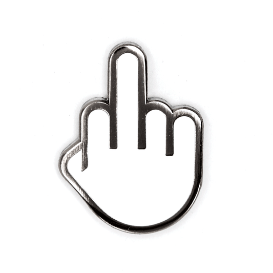 Middle Finger Enamel Pin