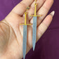 Good Luck Babe Chappell Roan Sword Earrings 