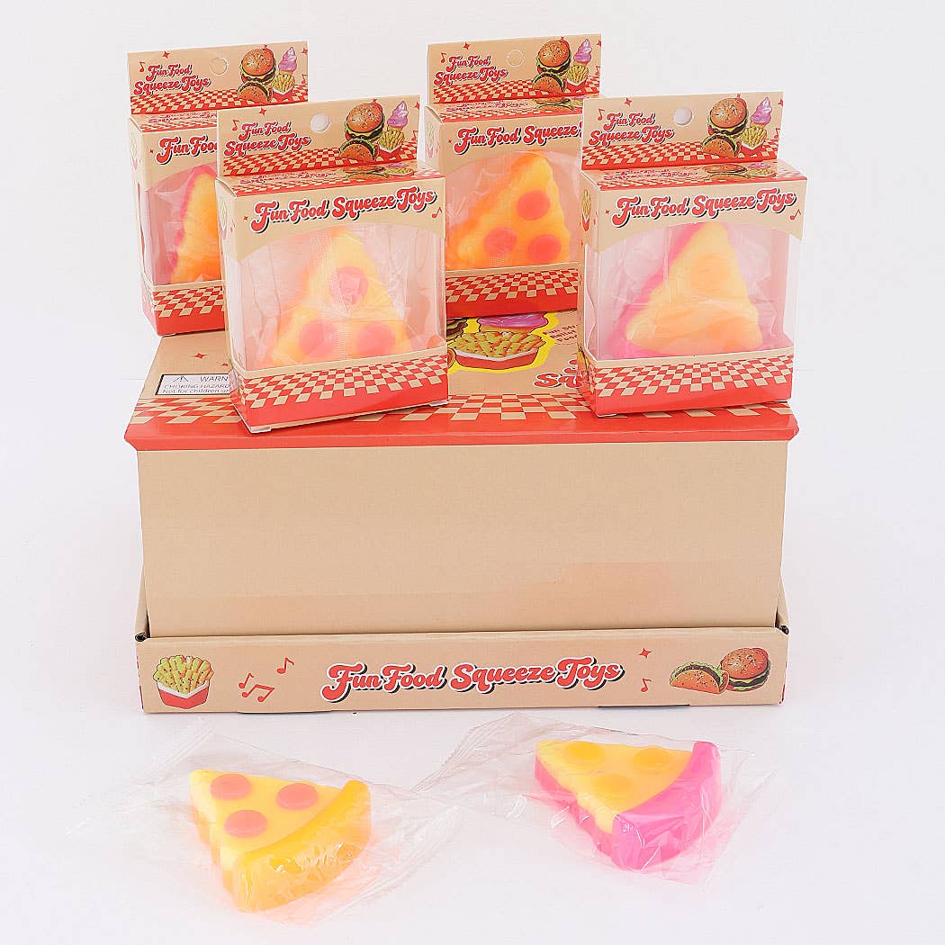 Pizza Slice Squeeze Fidget Toy