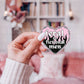 Feral for Fictional Men Bookish Sticker