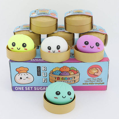 Cartoon Bun Squishy Fidget Toy