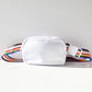 Rainbow Belt Bag - White