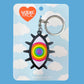 Keychain - Rainbow Eye